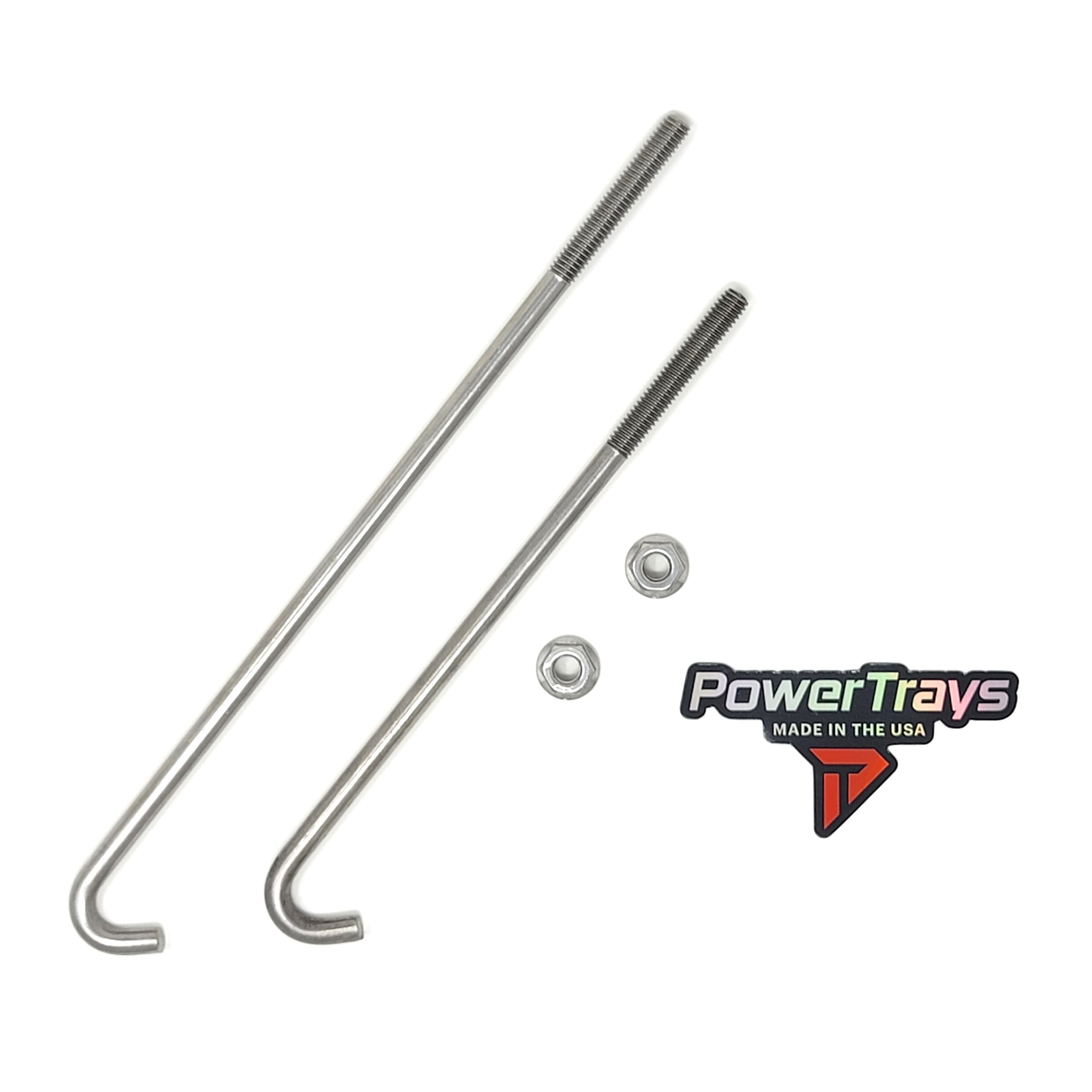 Stainless Steel 5/16 J-Hooks For Toyota Vehicles – PowerTrays
